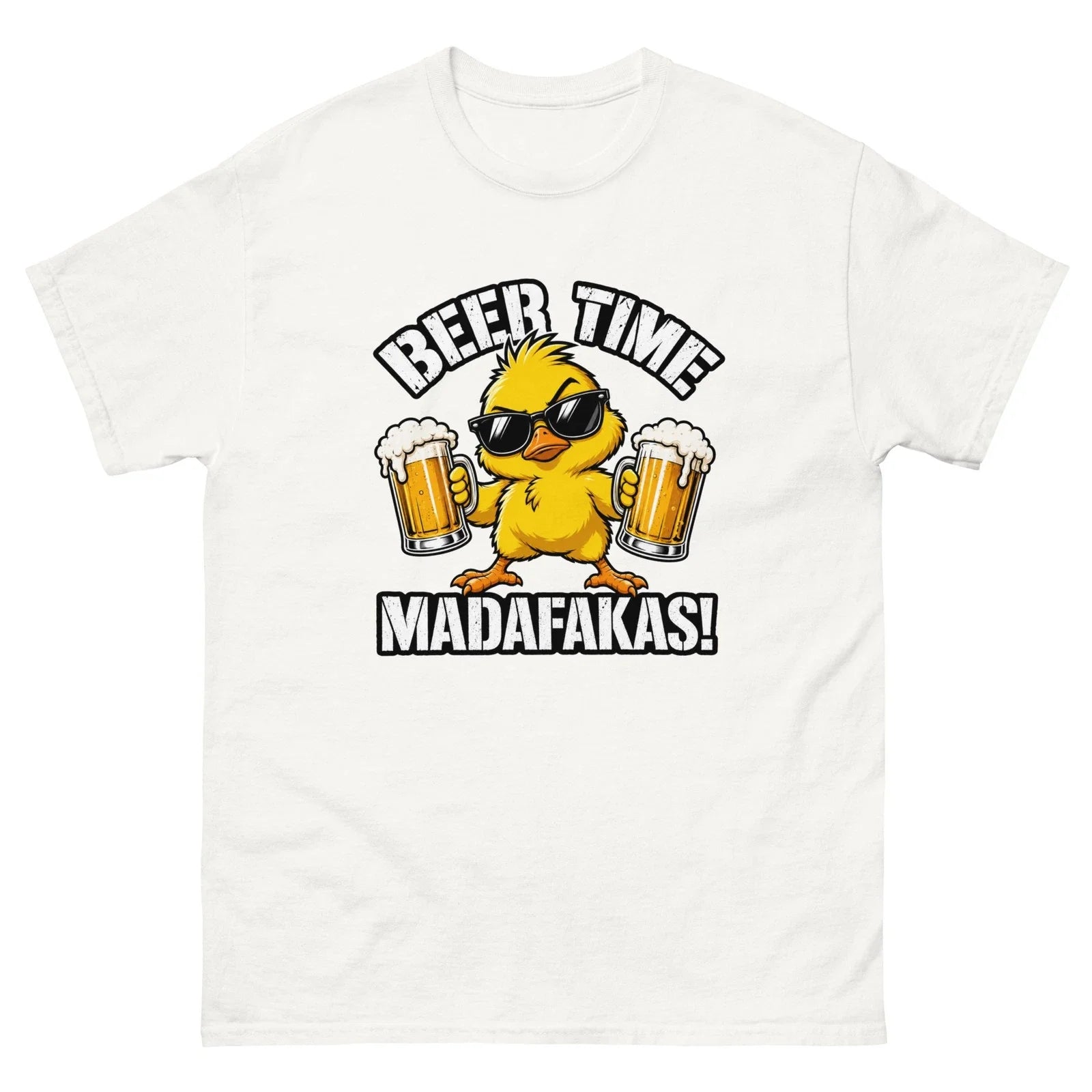 Beer Time Madafakas! - Adult & Kids T-Shirts, Sweatshirts & Hoodies apparel design preview 1