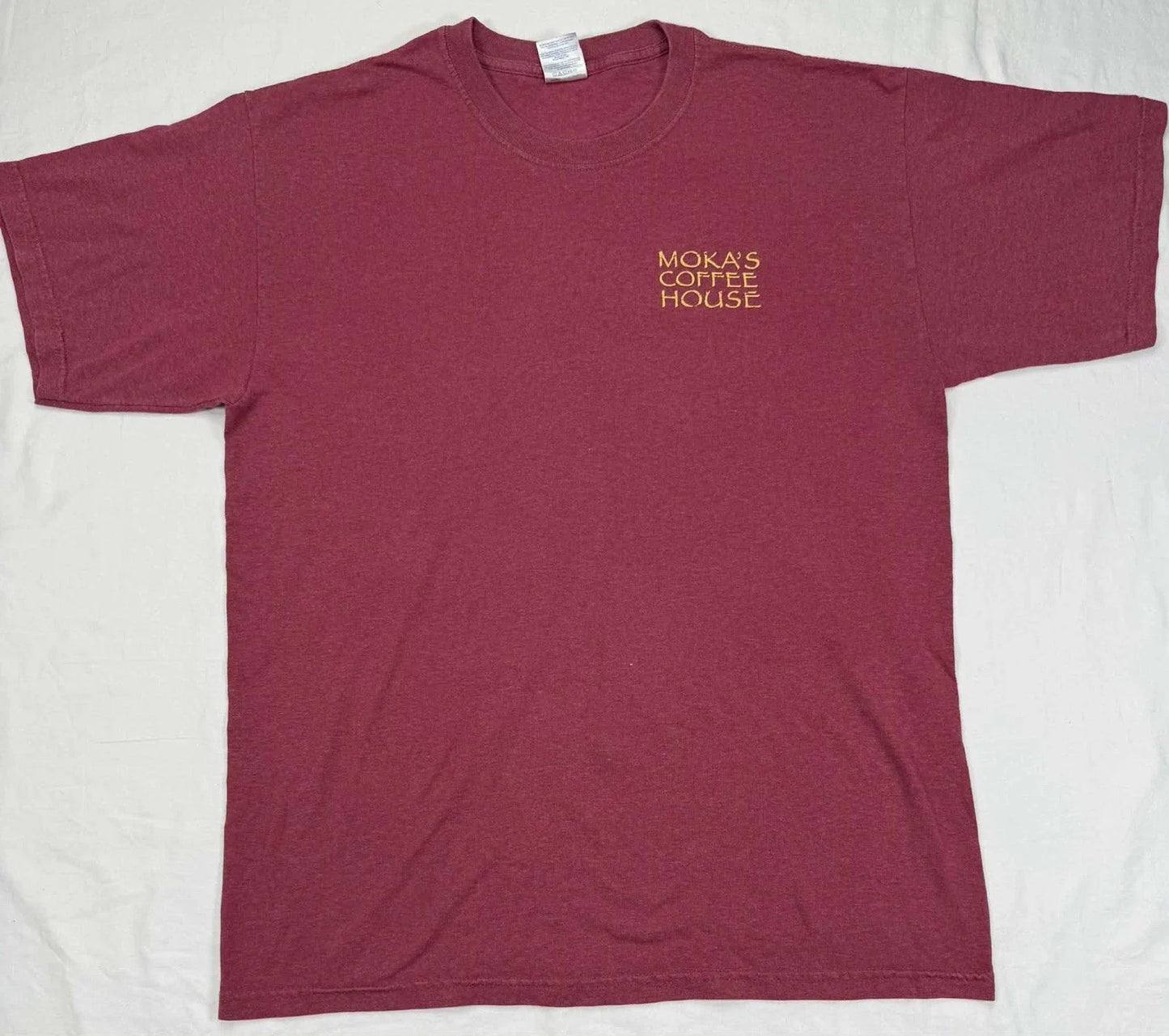 Novelty Y2K Moka's Coffeehouse Large Humor Saraland - Adult & Kids T-Shirts, Sweatshirts & Hoodies apparel design preview 1