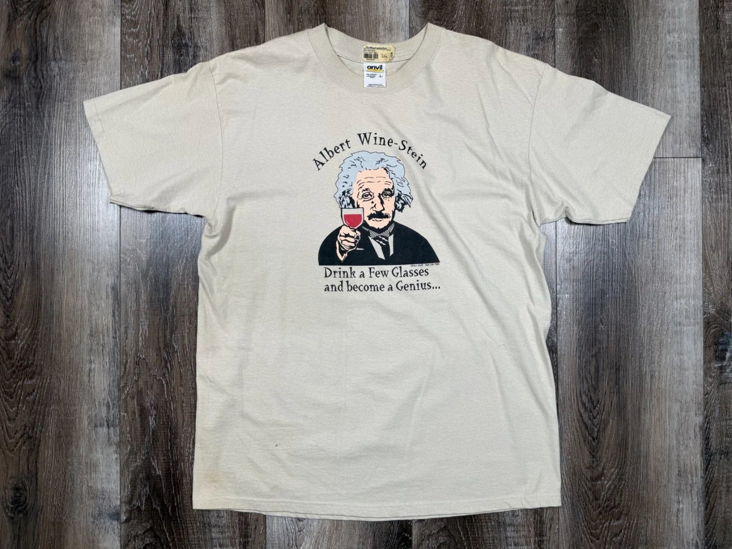 Vintage Albert Einstein Graphic Large Funny Novelty - Adult & Kids T-Shirts, Sweatshirts & Hoodies apparel design preview 1