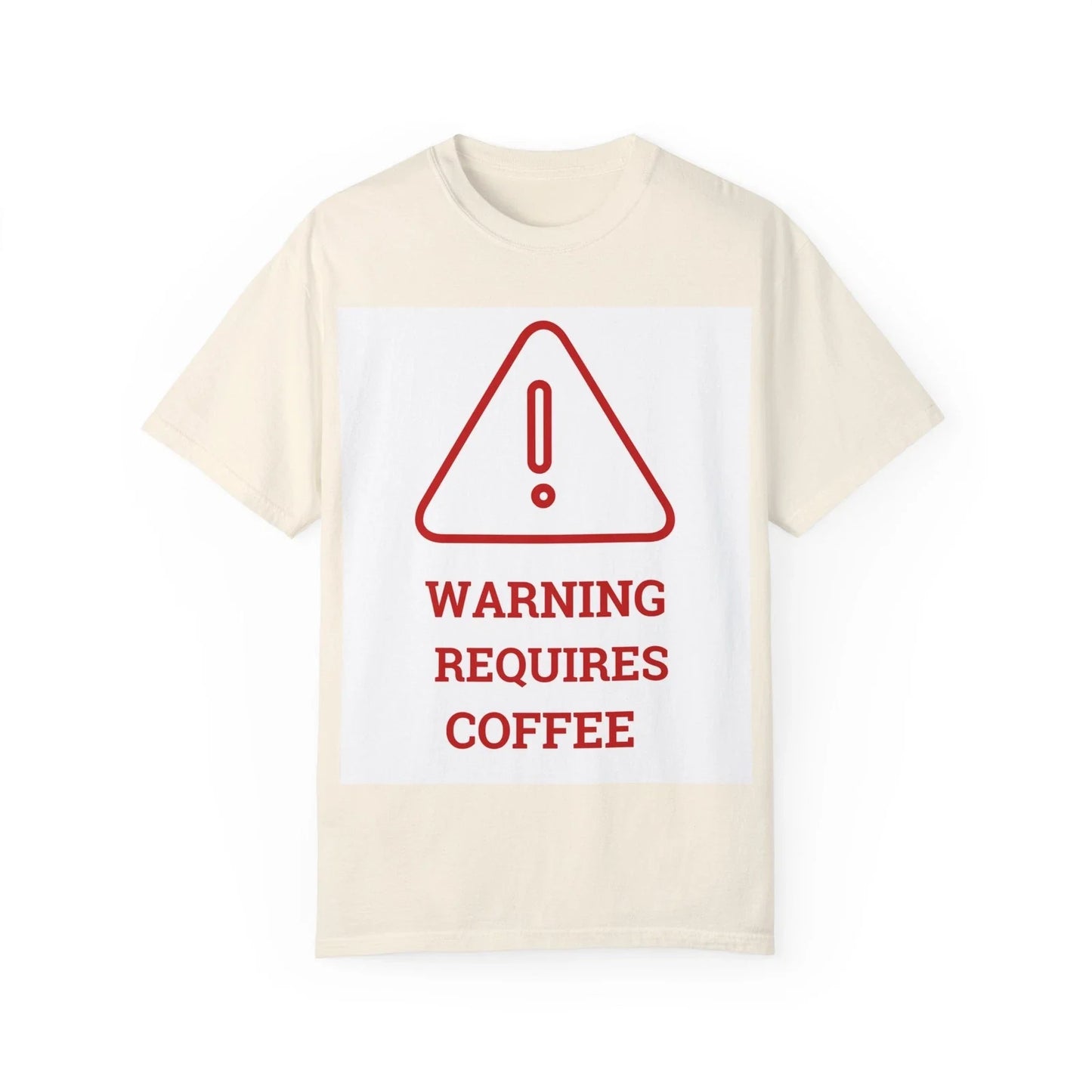 Funny Warning Requires Coffee Humorous Sarcastic - Adult & Kids T-Shirts, Sweatshirts & Hoodies apparel design preview 1