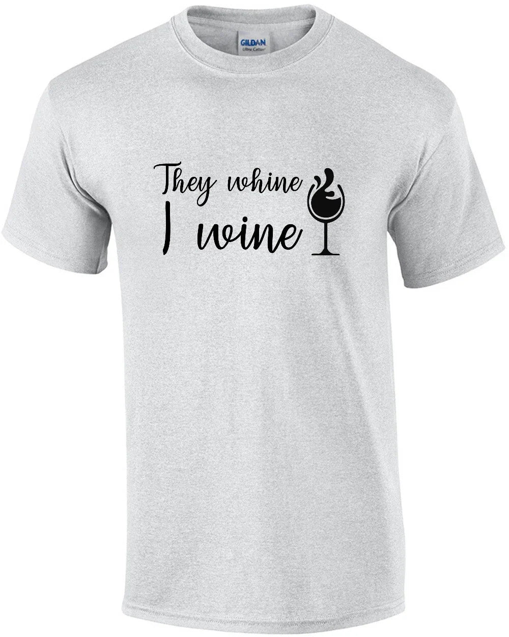 They whine I wine funny - Adult & Kids T-Shirts, Sweatshirts & Hoodies apparel design preview 1