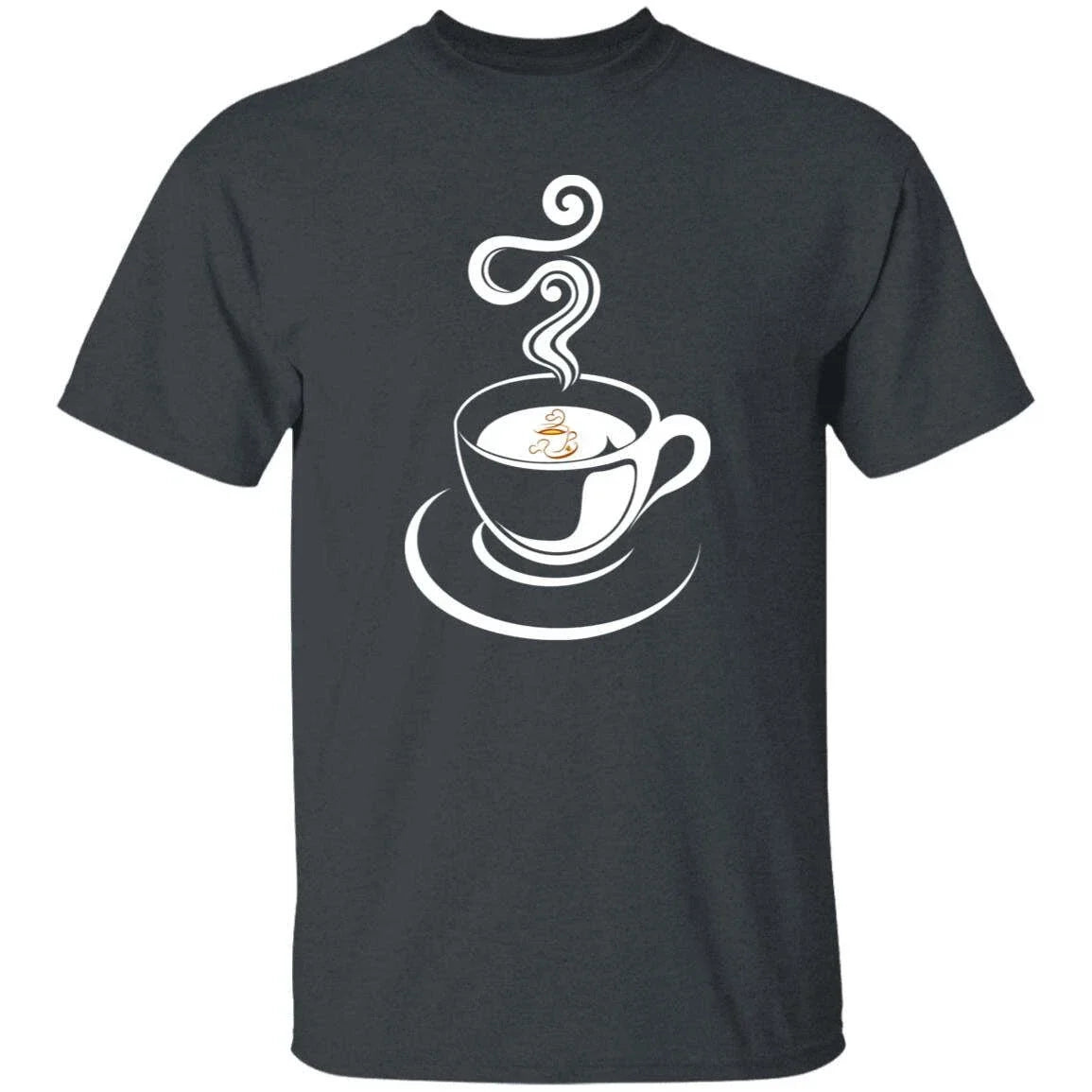 Simple coffee cup gift classic lover black dark - Adult & Kids T-Shirts, Sweatshirts & Hoodies apparel design preview 1