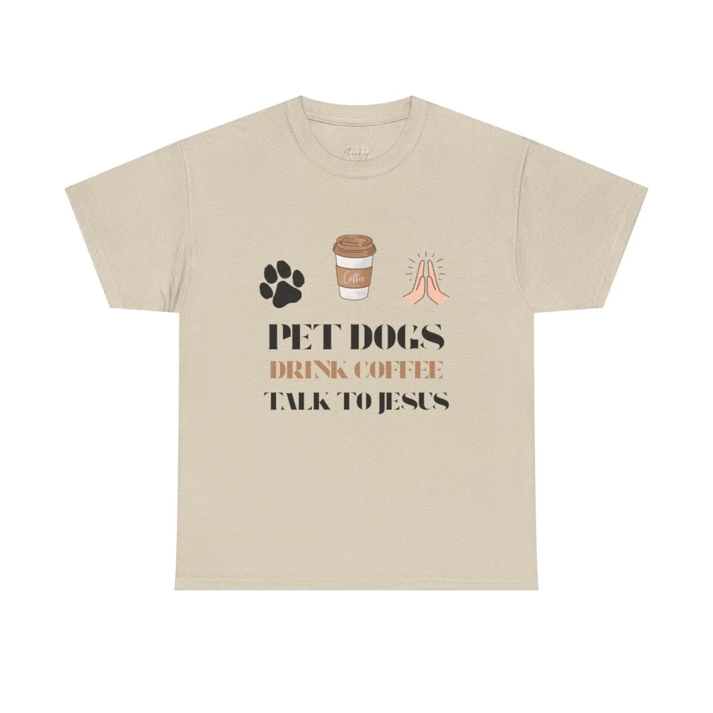Christian Pet Coffee Lover Unisex Top for Animal - Adult & Kids T-Shirts, Sweatshirts & Hoodies apparel design preview 1