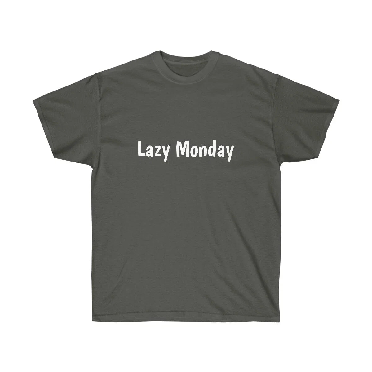 Unisex Ultra Cotton graphic slogan lazy monday - Adult & Kids T-Shirts, Sweatshirts & Hoodies apparel design preview 1