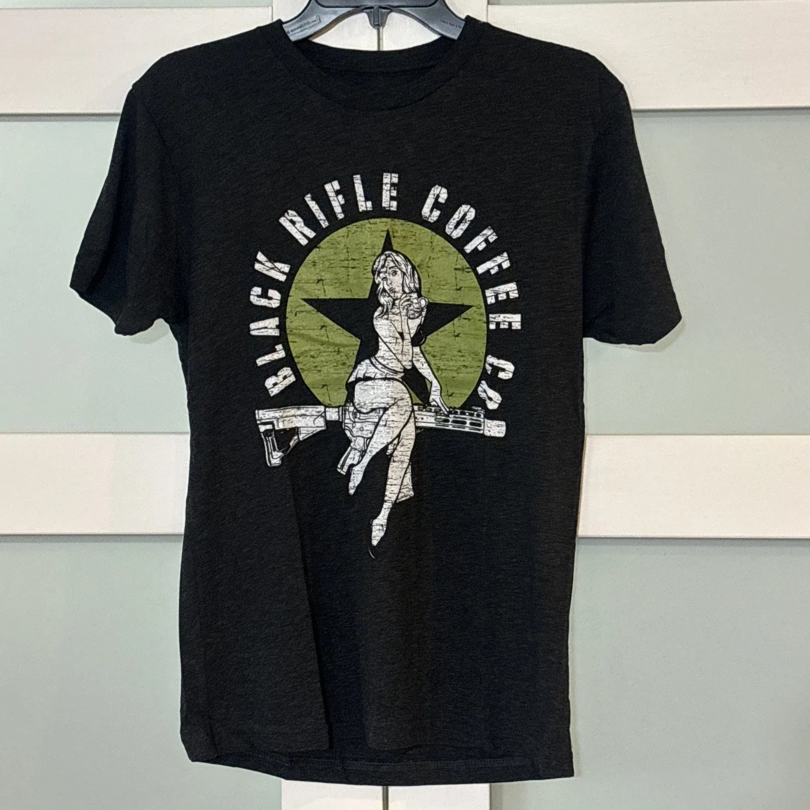 Black Rifle Coffee Company Bomber Girl Men's Size - Adult & Kids T-Shirts, Sweatshirts & Hoodies apparel design preview 1
