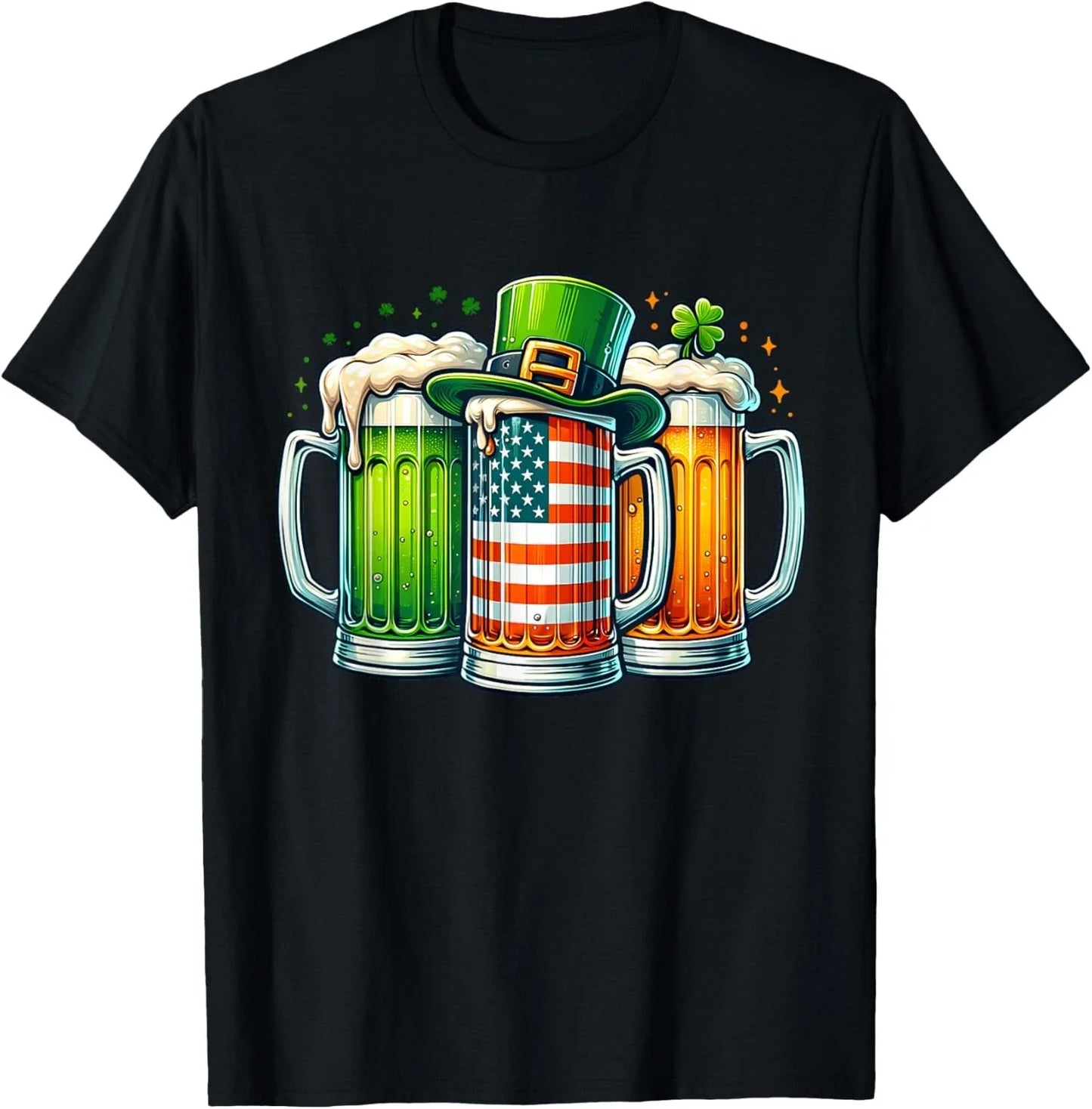 Irish Beer Ireland St Patricks Day Drinking Party - Adult & Kids T-Shirts, Sweatshirts & Hoodies apparel design preview 1