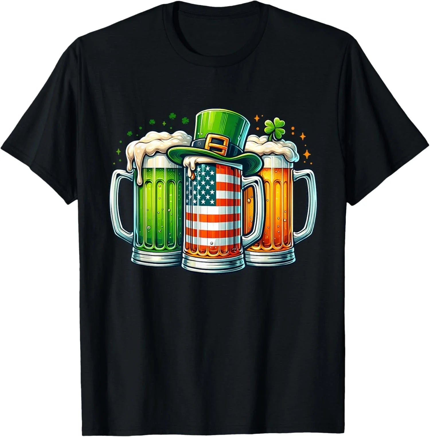Irish Beer Ireland St Patricks Day Drinking Party - Adult & Kids T-Shirts, Sweatshirts & Hoodies apparel design preview 1