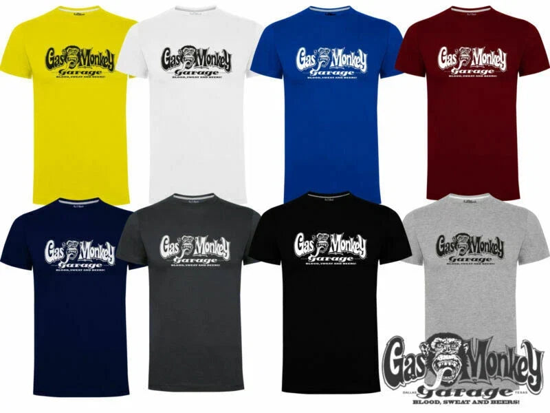 Gas Monkey Garage Official GMG OG Logo Blood Sweat - Adult & Kids T-Shirts, Sweatshirts & Hoodies apparel design preview 1