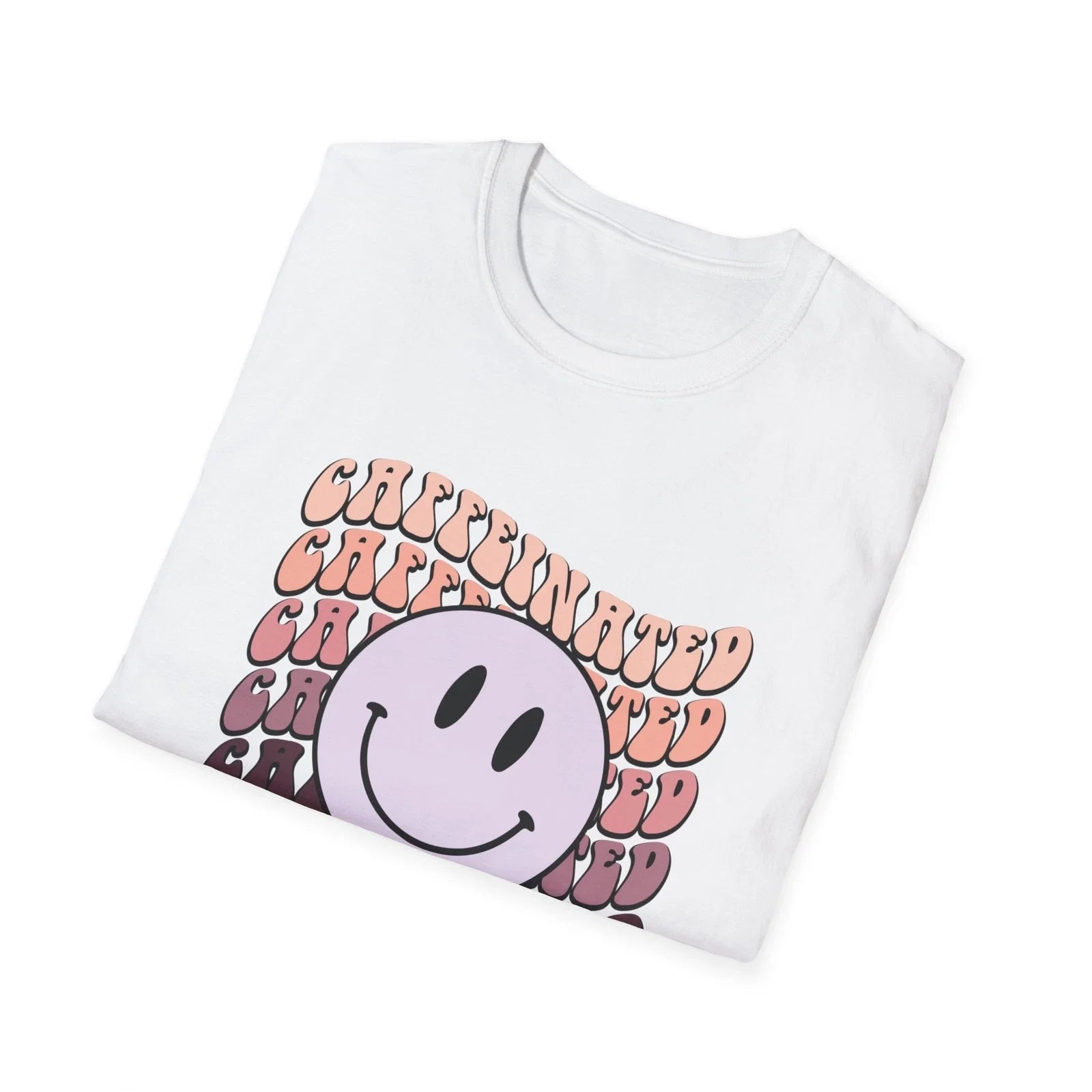 Caffeinated Coffee Unisex Softstyle - Adult & Kids T-Shirts, Sweatshirts & Hoodies apparel design preview 1
