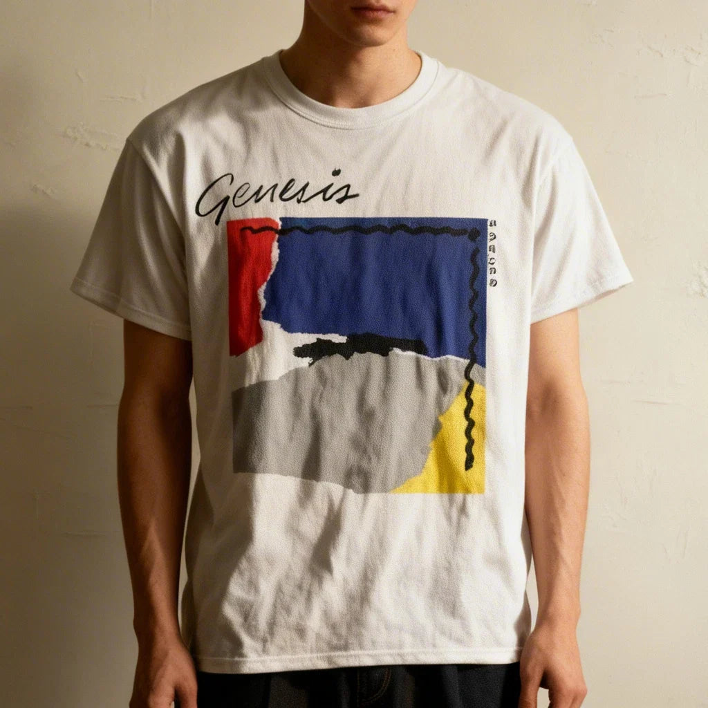 Genesis Band Abacab Album Full Size S-5XL NWT! - Adult & Kids T-Shirts, Sweatshirts & Hoodies apparel design preview 1