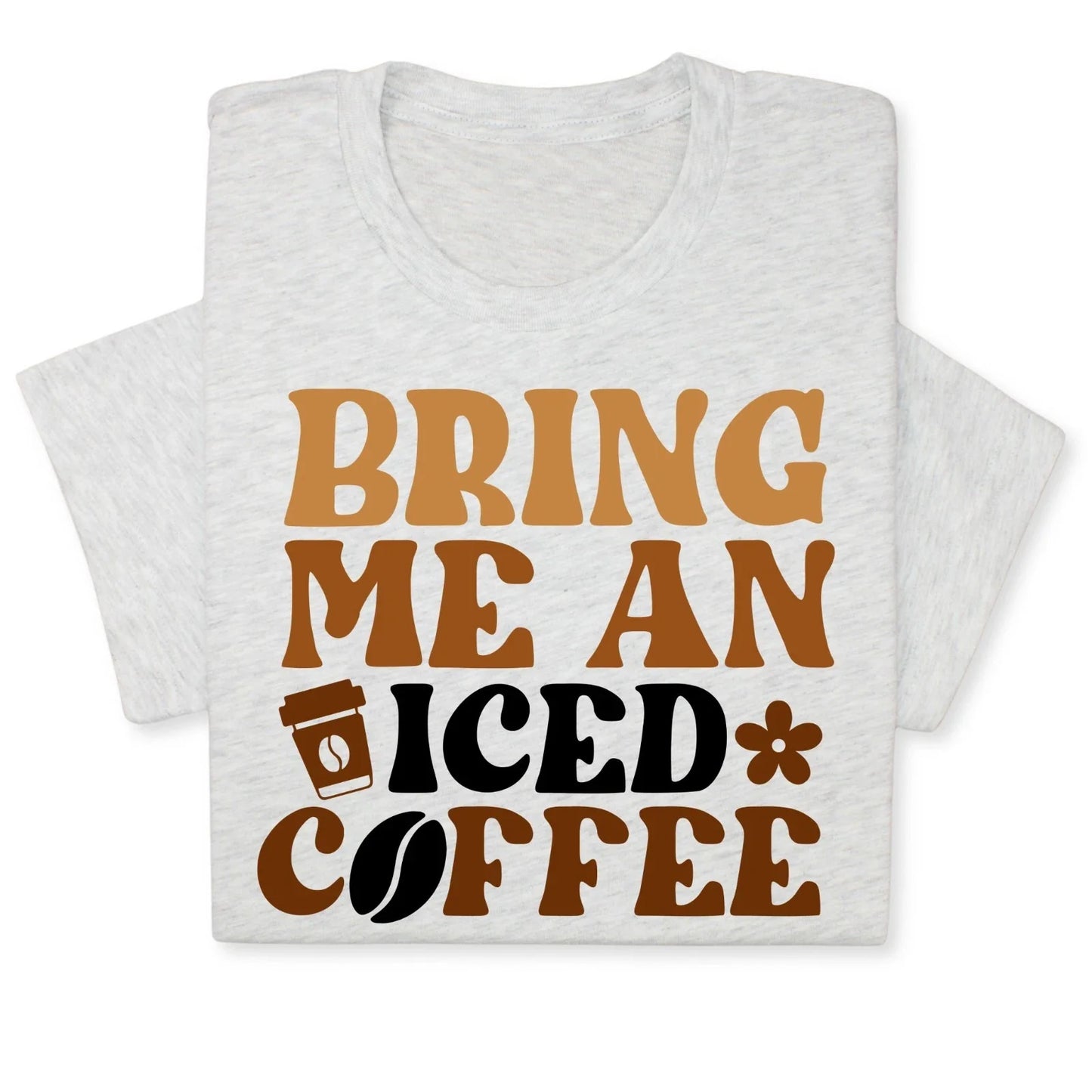 Funny Coffee Retro "Bring Me a Caffeine Gift Idea - Adult & Kids T-Shirts, Sweatshirts & Hoodies apparel design preview 1