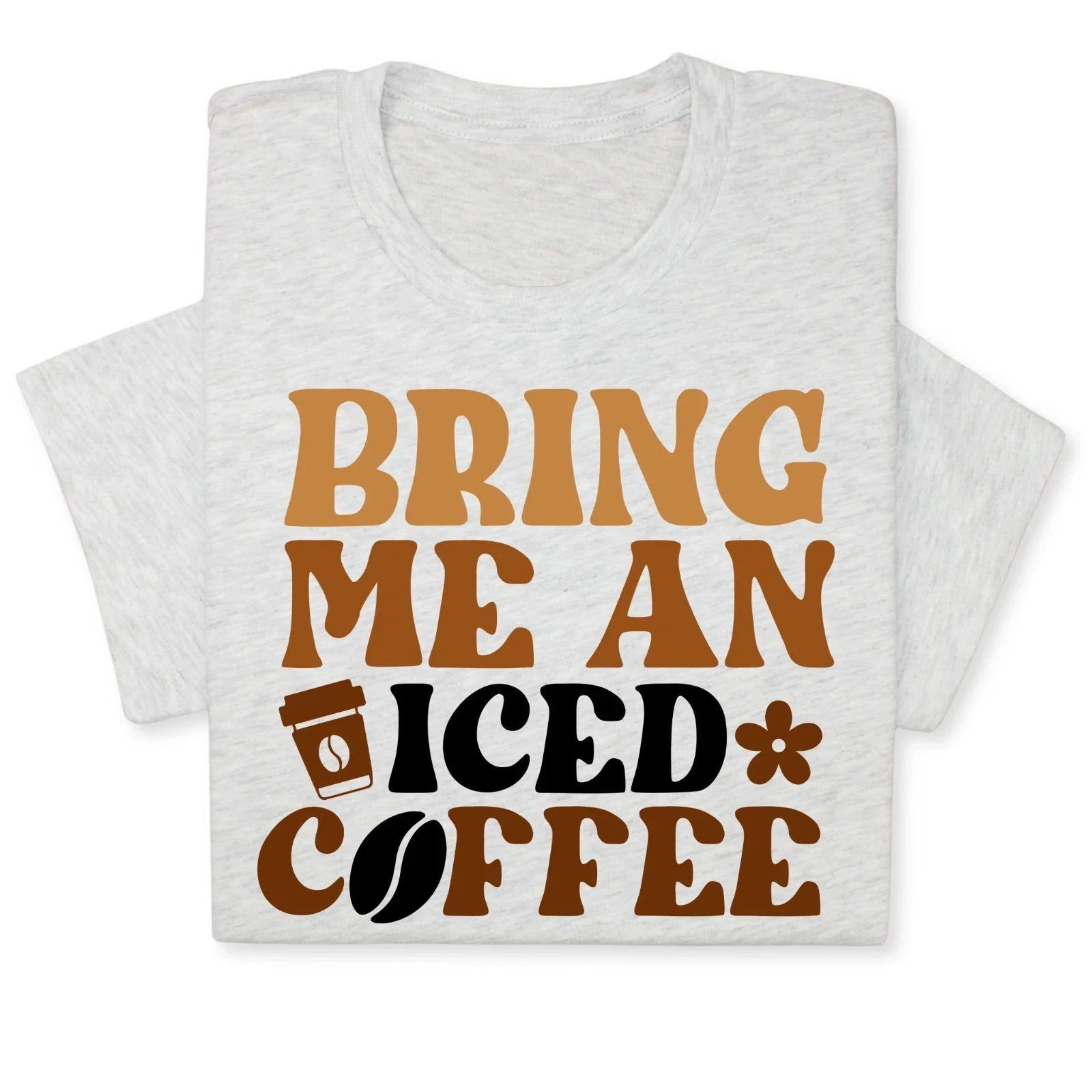 Funny Coffee Retro "Bring Me a Caffeine Gift Idea - Adult & Kids T-Shirts, Sweatshirts & Hoodies apparel design preview 1