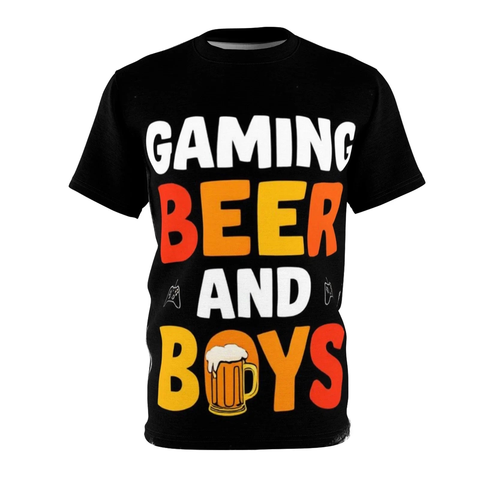 Gaming Beer and Boys Gamer Gift, Party - Adult & Kids T-Shirts, Sweatshirts & Hoodies apparel design preview 1