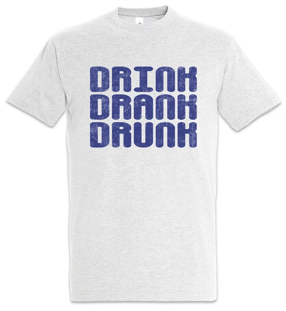 Drink Drank Drunk Party Alcohol Fun Booze Wasted Gin - Adult & Kids T-Shirts, Sweatshirts & Hoodies apparel design preview 1