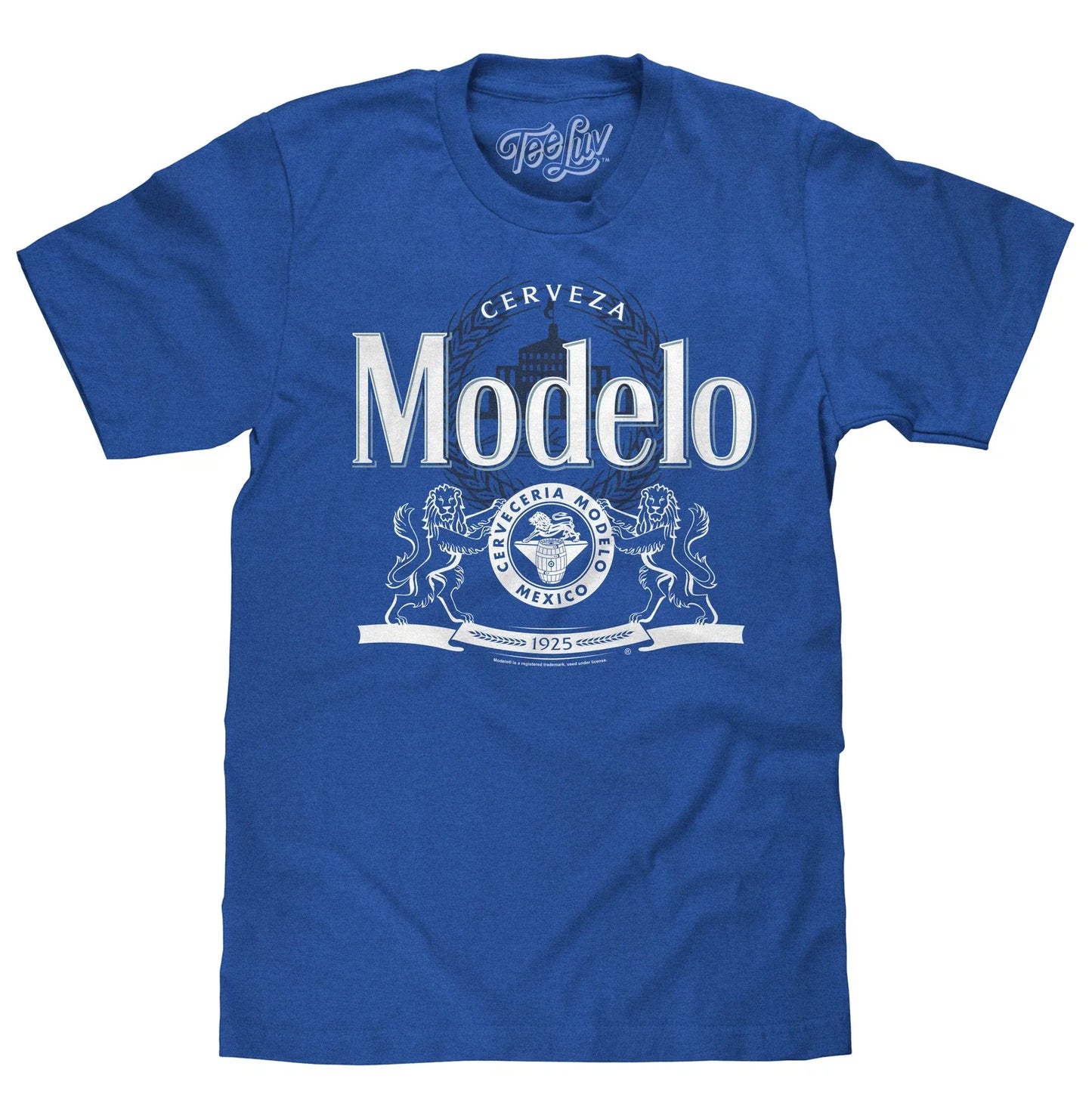 Cerveza Modelo Beer Mens Royal Blue - Adult & Kids T-Shirts, Sweatshirts & Hoodies apparel design preview 1