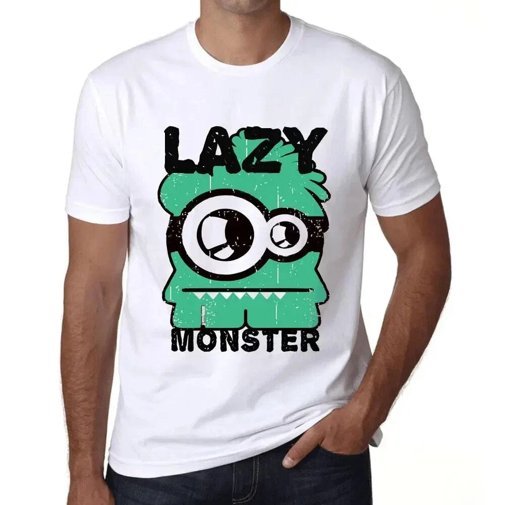 Men's Lazy Monster Print - Adult & Kids T-Shirts, Sweatshirts & Hoodies apparel design preview 1