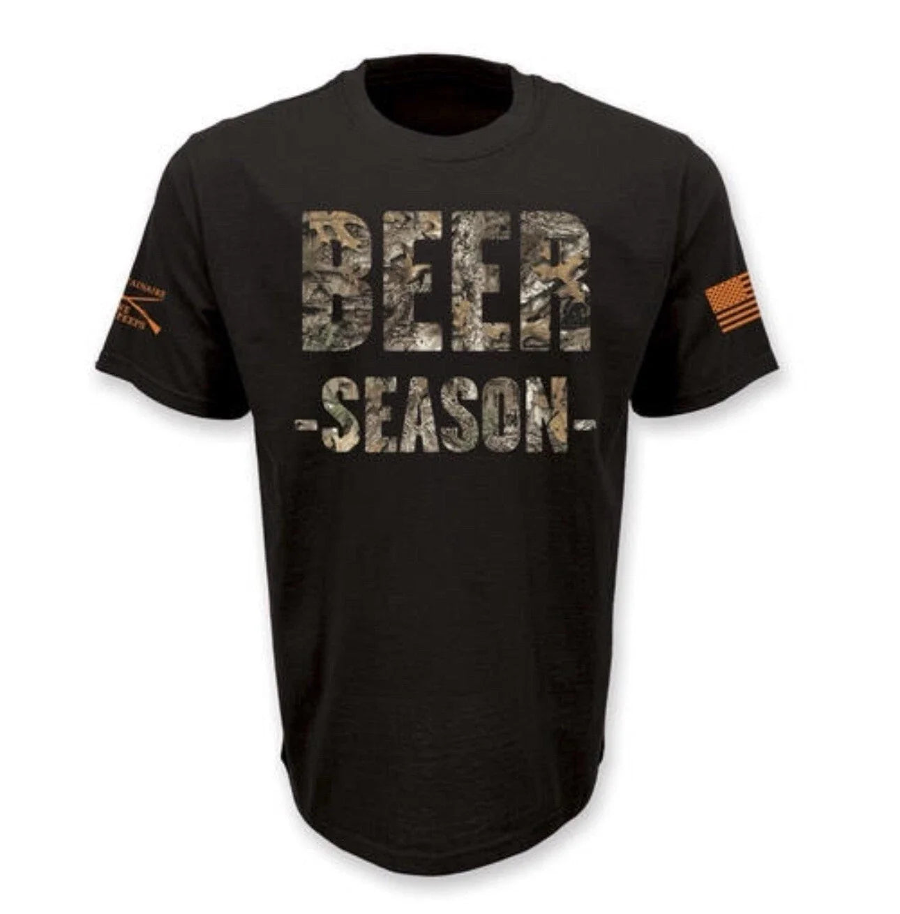 Mountainaire Realtree Edge Beer Season Black- Mens - Adult & Kids T-Shirts, Sweatshirts & Hoodies apparel design preview 1