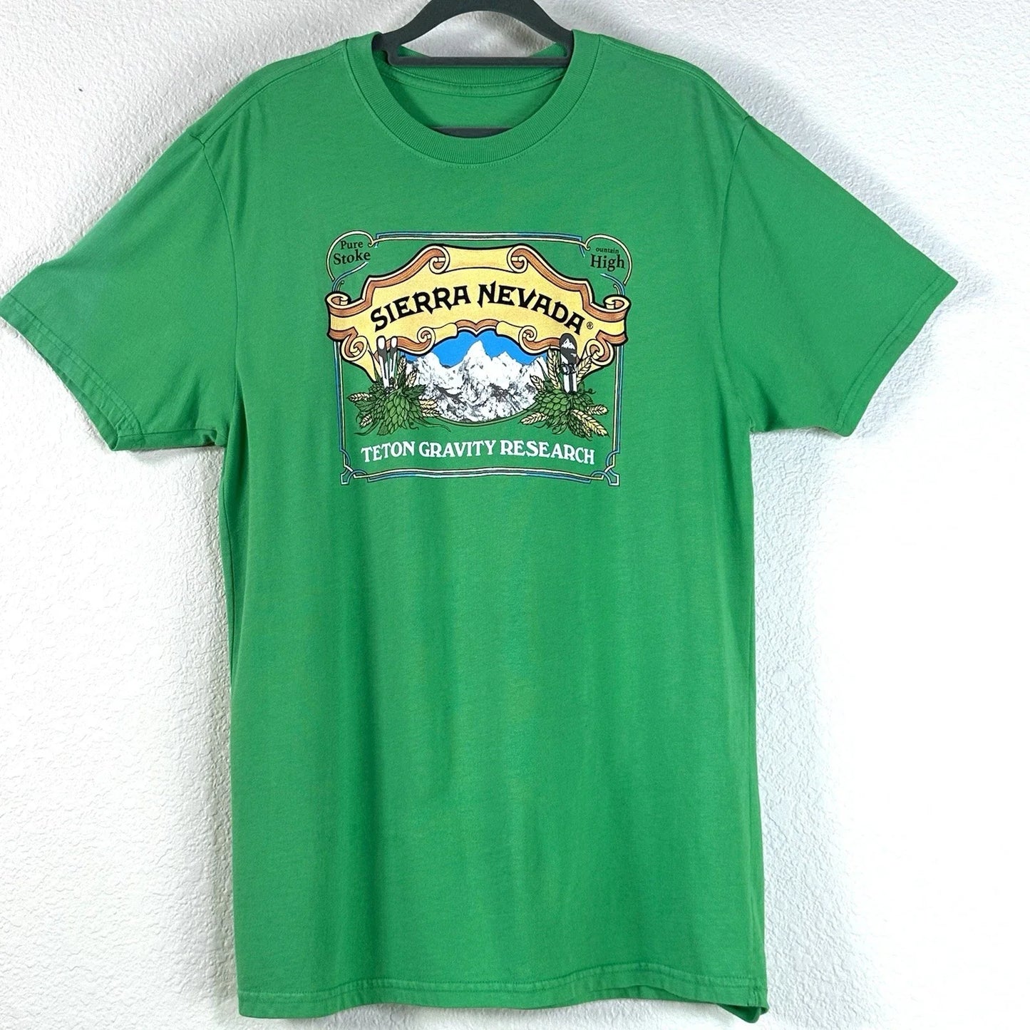 Sierra Nevada Teton Gravity Research Ski Brewery Beer - Adult & Kids T-Shirts, Sweatshirts & Hoodies apparel design preview 1
