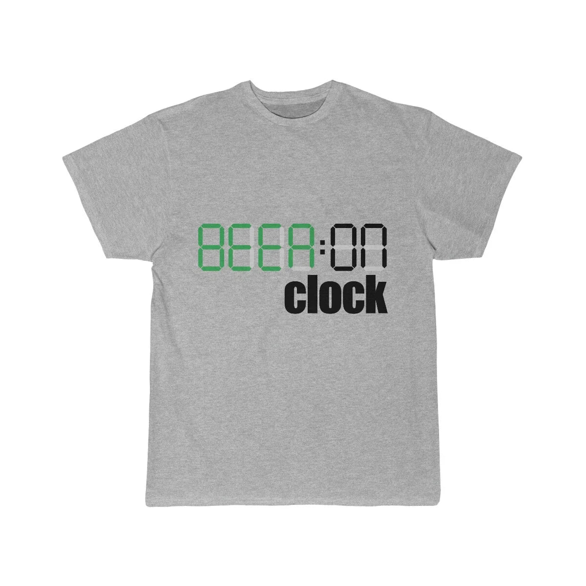Beer:On Clock Funny Men's Short Sleeve - Adult & Kids T-Shirts, Sweatshirts & Hoodies apparel design preview 1