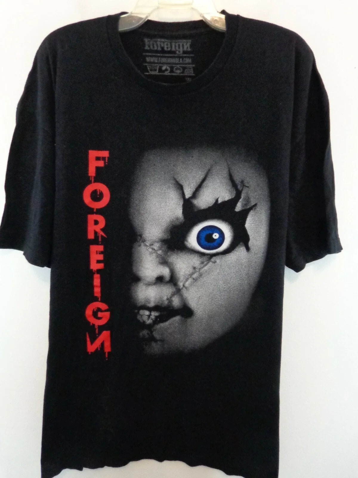 Foreign Men's 3XL Black "I got my Eye on you Chuckie" - Adult & Kids T-Shirts, Sweatshirts & Hoodies apparel design preview 1