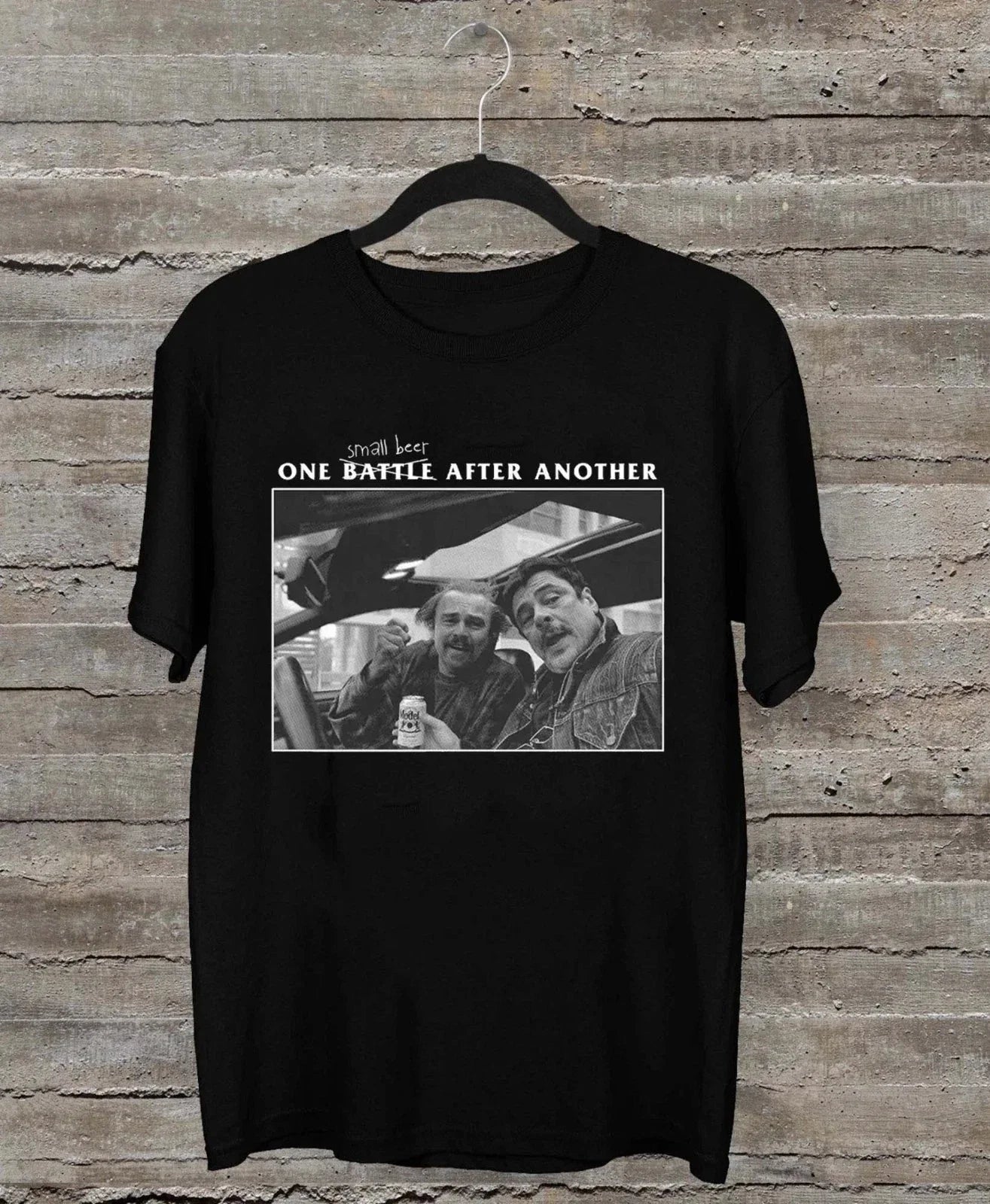 One Small Beer After Another Battle Comedy - Adult & Kids T-Shirts, Sweatshirts & Hoodies apparel design preview 1