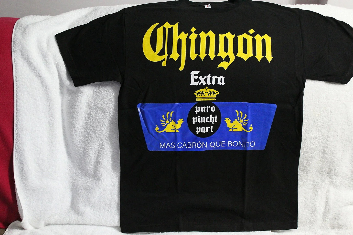 CHINGON EXTRA BONITO MEXICO MEXICAN ROOTS FUNNY - Adult & Kids T-Shirts, Sweatshirts & Hoodies apparel design preview 1