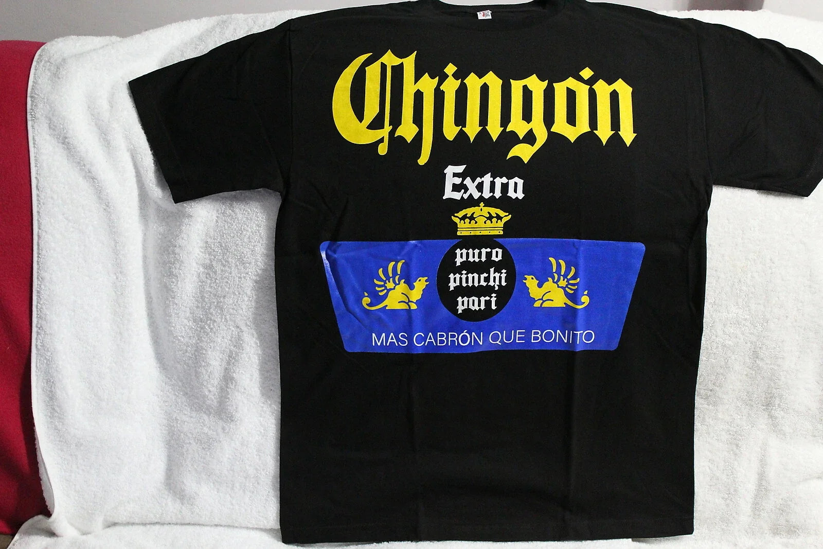 CHINGON EXTRA BONITO MEXICO MEXICAN ROOTS FUNNY - Adult & Kids T-Shirts, Sweatshirts & Hoodies apparel design preview 1