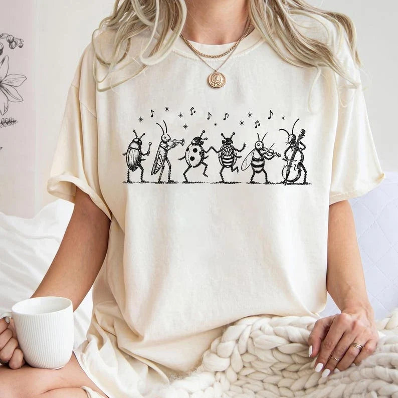 Divide Indie Folk The Last Of Bugs - Adult & Kids T-Shirts, Sweatshirts & Hoodies apparel design preview 1