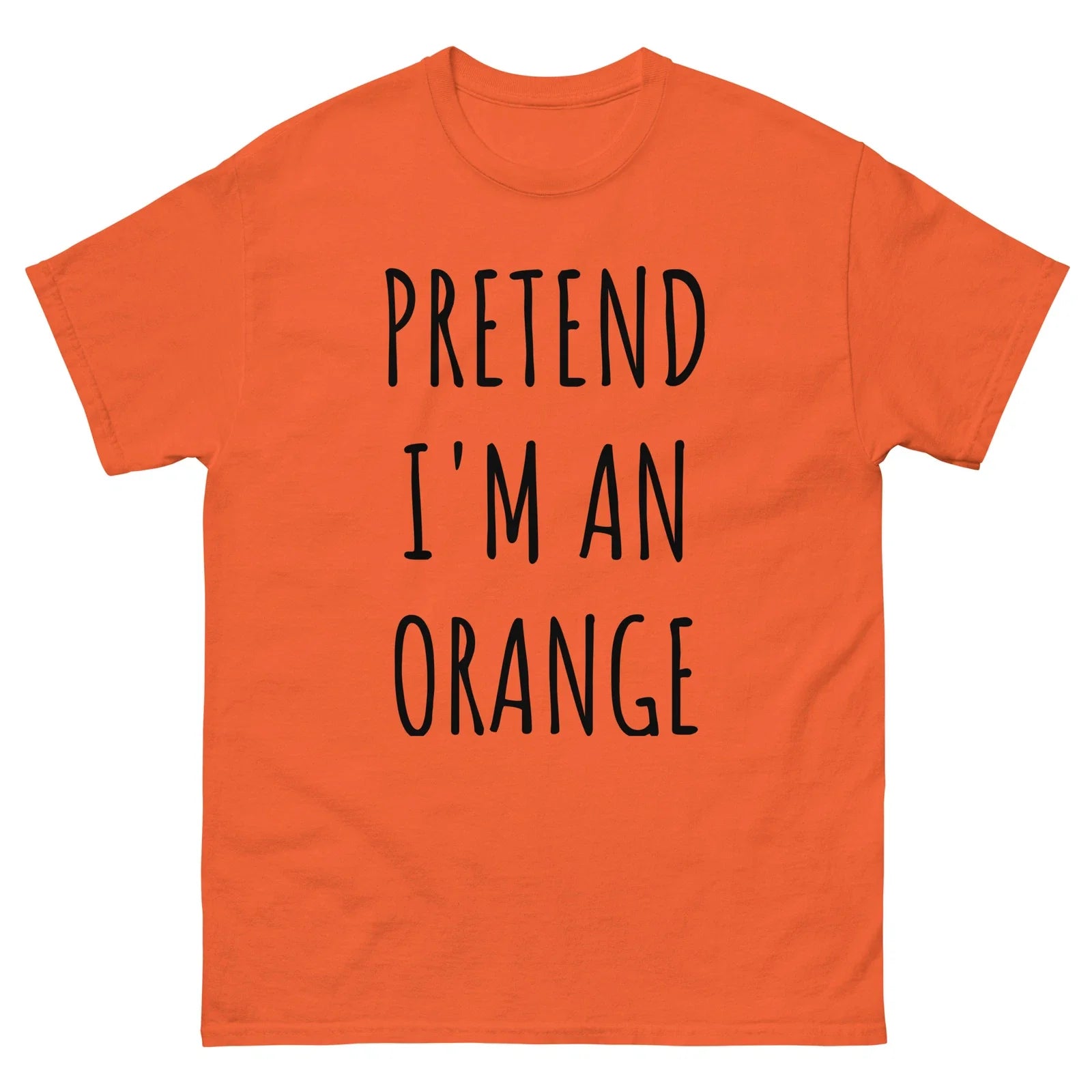 Pretend I'm An Orange Halloween costume unisex - Adult & Kids T-Shirts, Sweatshirts & Hoodies apparel design preview 1