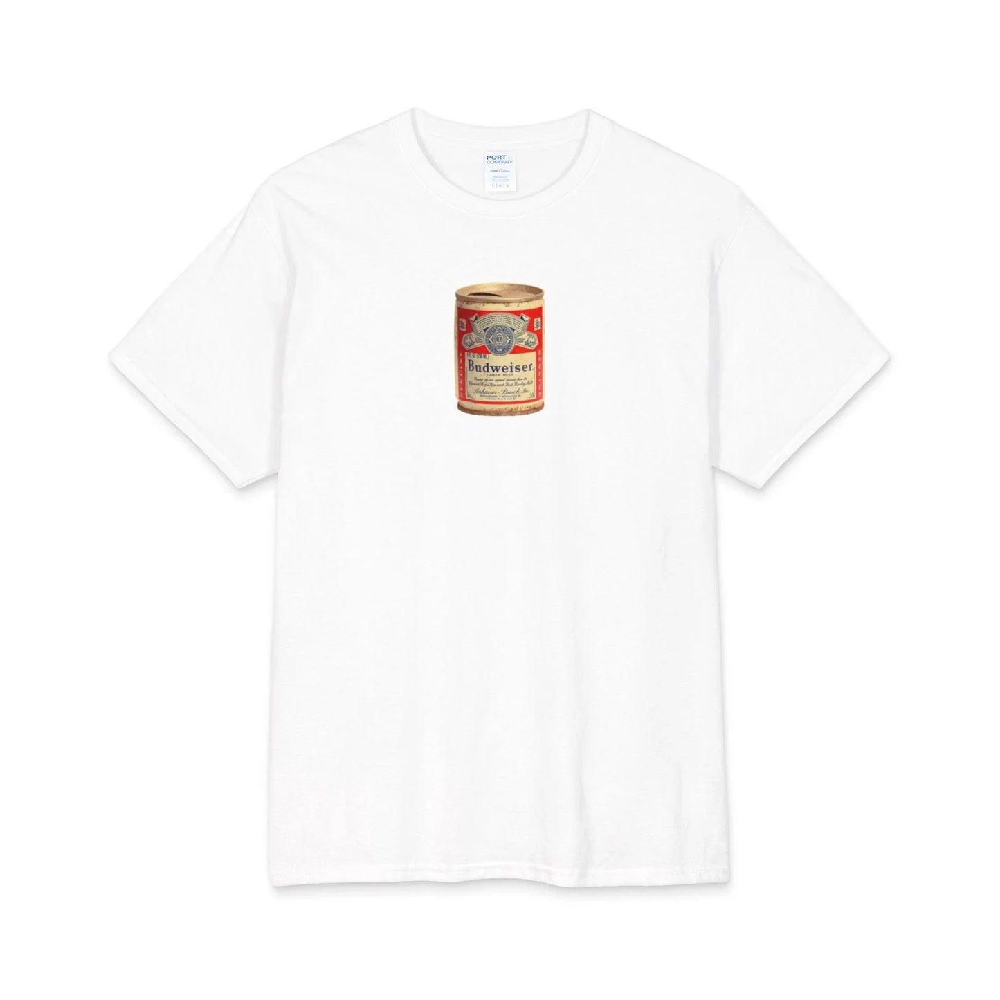 Vintage Beer Can Graphic Retro Label Budweiser - Adult & Kids T-Shirts, Sweatshirts & Hoodies apparel design preview 1