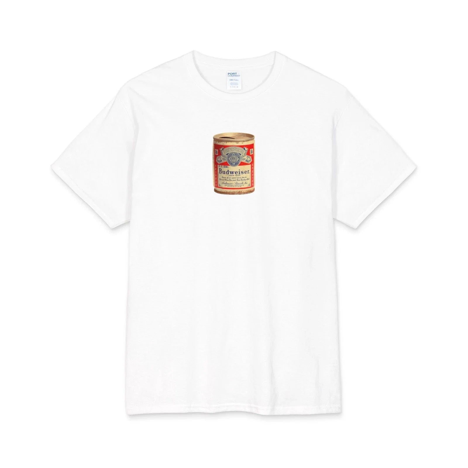 Vintage Beer Can Graphic Retro Label Budweiser - Adult & Kids T-Shirts, Sweatshirts & Hoodies apparel design preview 1