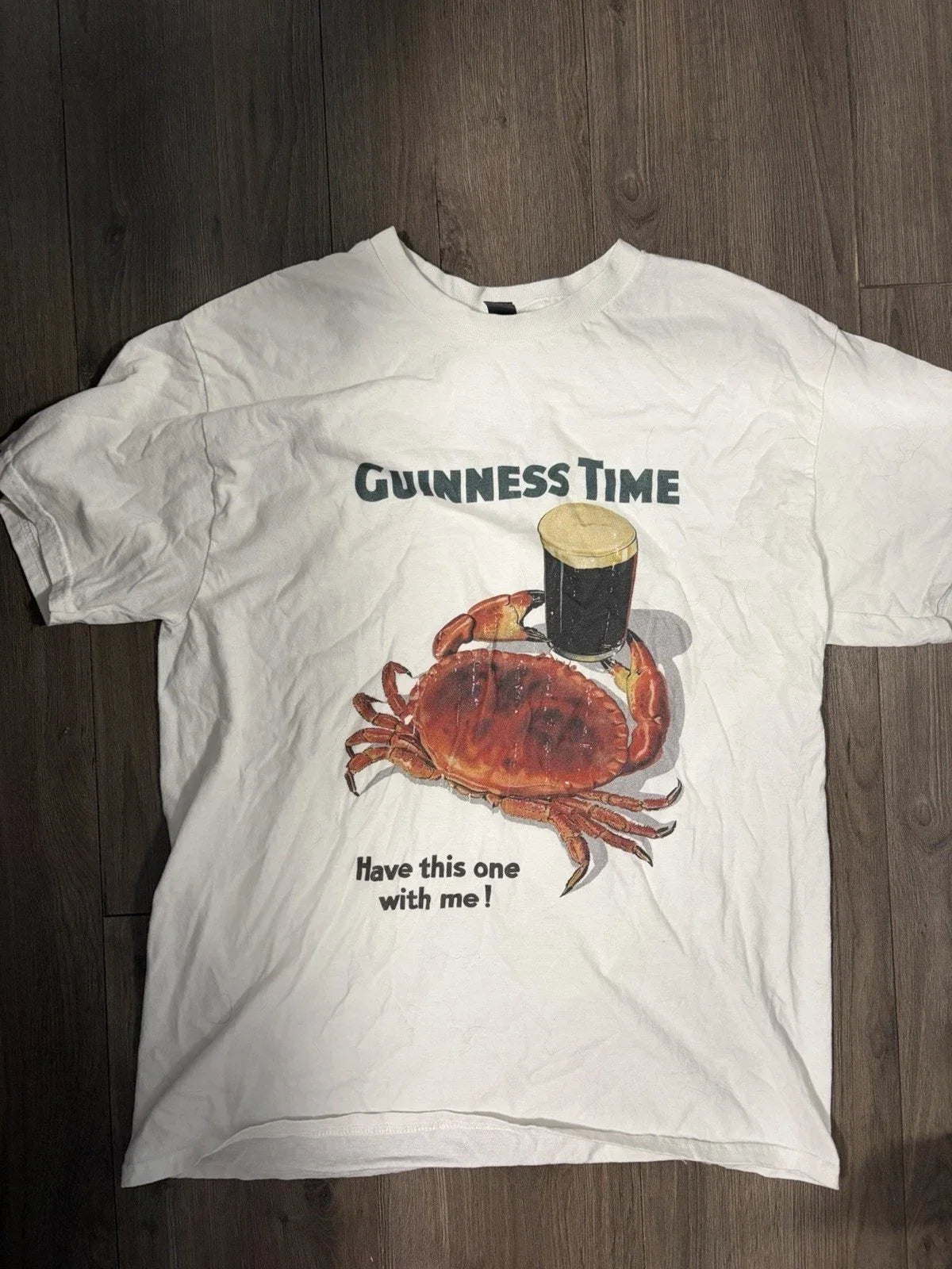 Guinness Time Gildan Men's Large Short Sleeve Graphic - Adult & Kids T-Shirts, Sweatshirts & Hoodies apparel design preview 1
