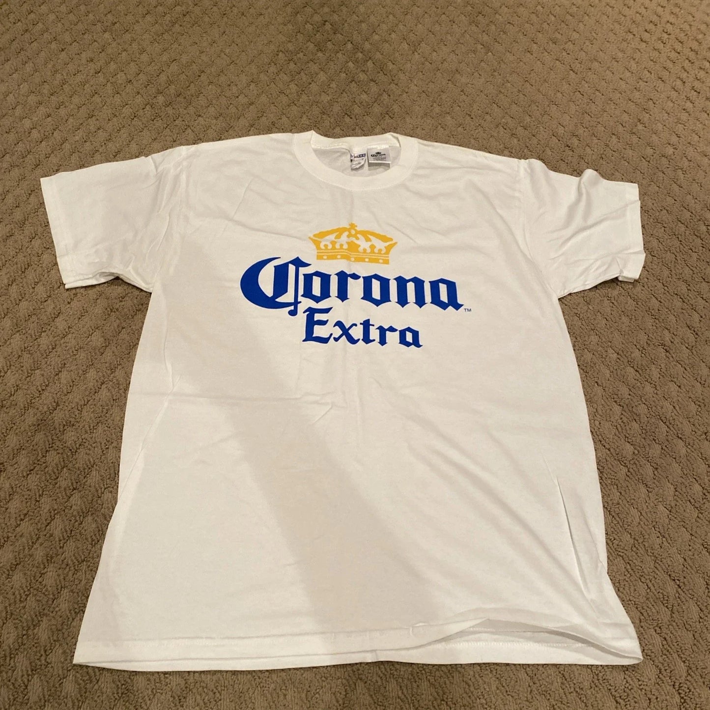 Brand New White Corona Extra Mens Large Mexico Beer - Adult & Kids T-Shirts, Sweatshirts & Hoodies apparel design preview 1