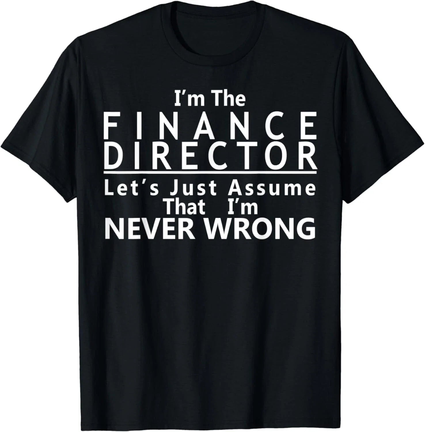 Finance Director Financial Office Head Manager Funny - Adult & Kids T-Shirts, Sweatshirts & Hoodies apparel design preview 1