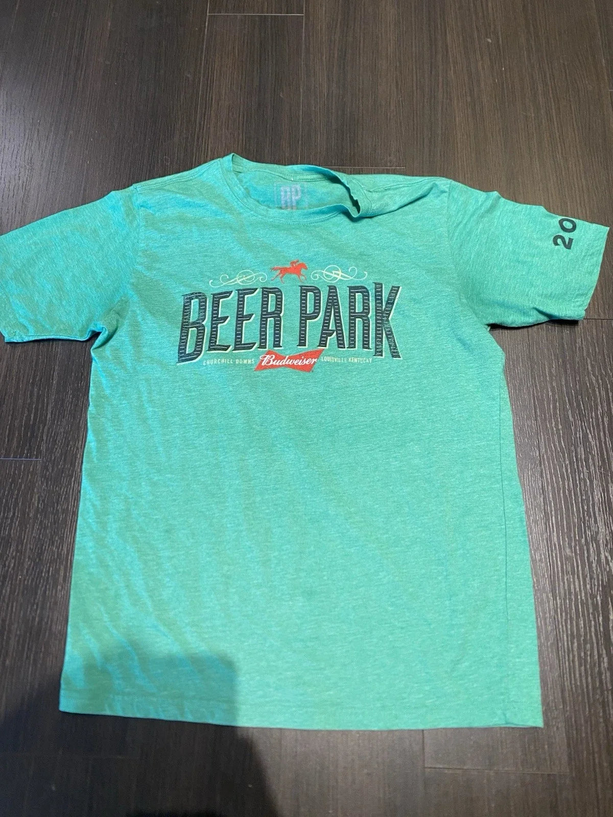Budweiser 2016 Beer Park Large Green Men's Rare - Adult & Kids T-Shirts, Sweatshirts & Hoodies apparel design preview 1