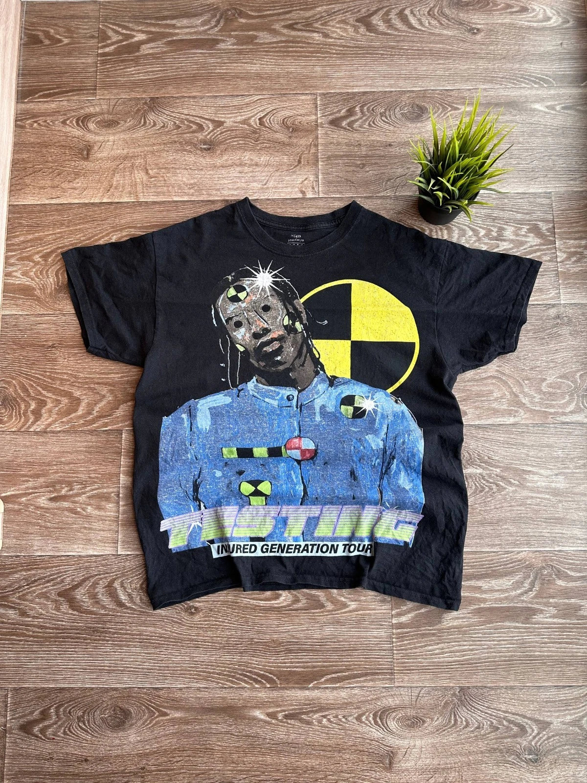 ASAP Rocky Injured Generation Tour Testing Dummy Mens - Adult & Kids T-Shirts, Sweatshirts & Hoodies apparel design preview 1