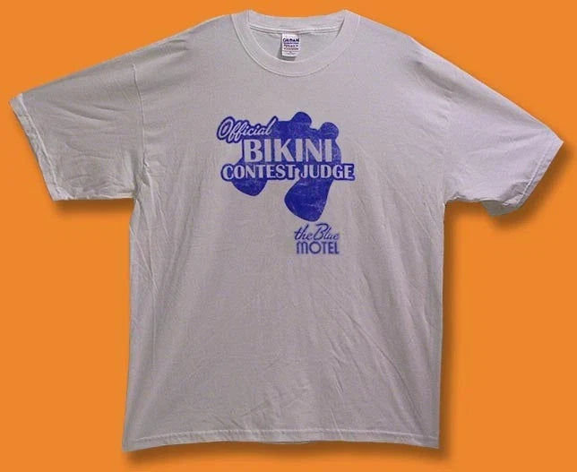 LABATT BLUE BEER- MOTEL "OFFICIAL BIKINI CONTEST - Adult & Kids T-Shirts, Sweatshirts & Hoodies apparel design preview 1