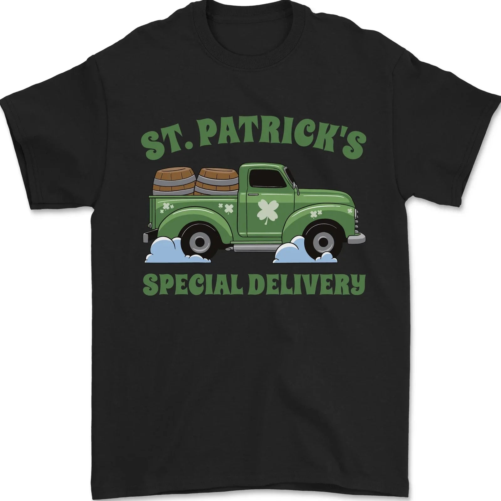 St Patricks Beer Delivery Funny Alcohol Guinness Mens - Adult & Kids T-Shirts, Sweatshirts & Hoodies apparel design preview 1
