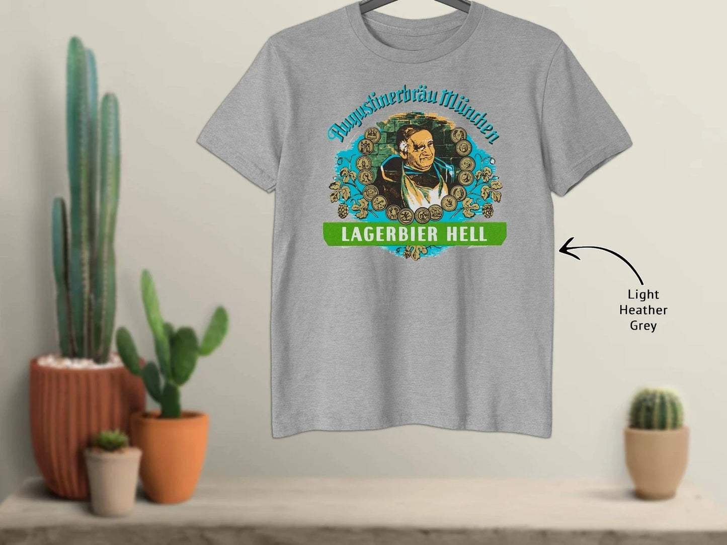 Augustiner Munich Beer... Lagerbier Hell 277972 - Adult & Kids T-Shirts, Sweatshirts & Hoodies apparel design preview 1