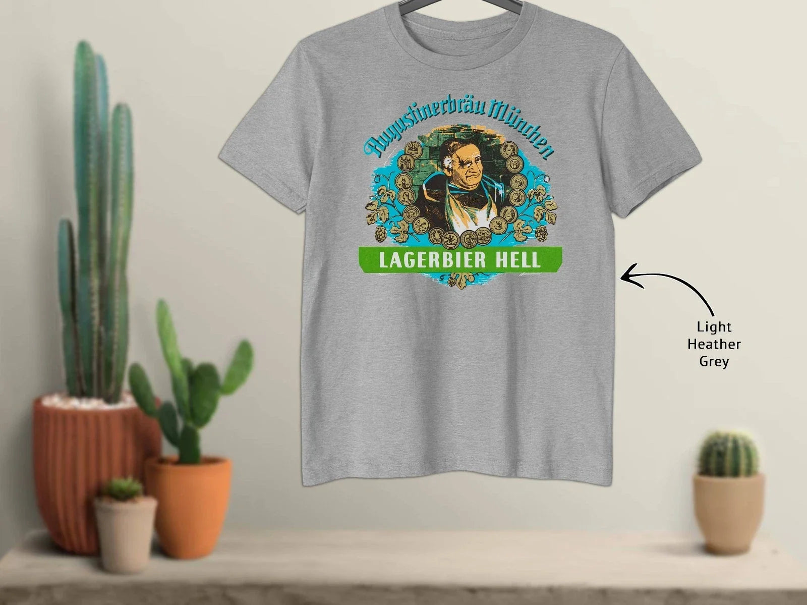 Augustiner Munich Beer... Lagerbier Hell 277972 - Adult & Kids T-Shirts, Sweatshirts & Hoodies apparel design preview 1