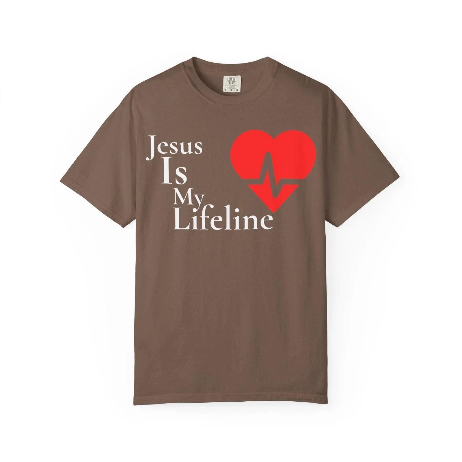 Jesus Is My Lifeline Christian for Men - Adult & Kids T-Shirts, Sweatshirts & Hoodies apparel design preview 1