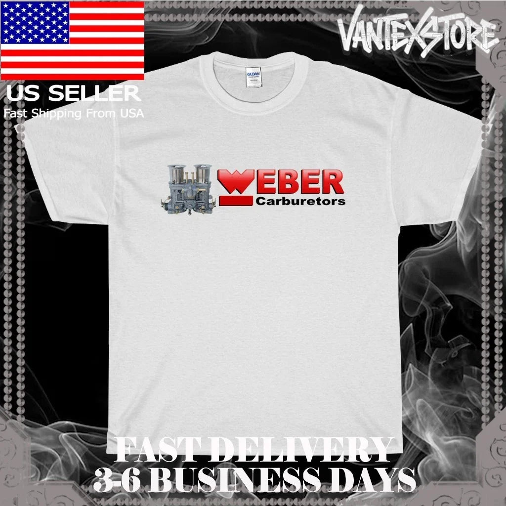 NEW WEBER RACING CARBURETORS LOGO FUNNY AMERICAN USA - Adult & Kids T-Shirts, Sweatshirts & Hoodies apparel design preview 1