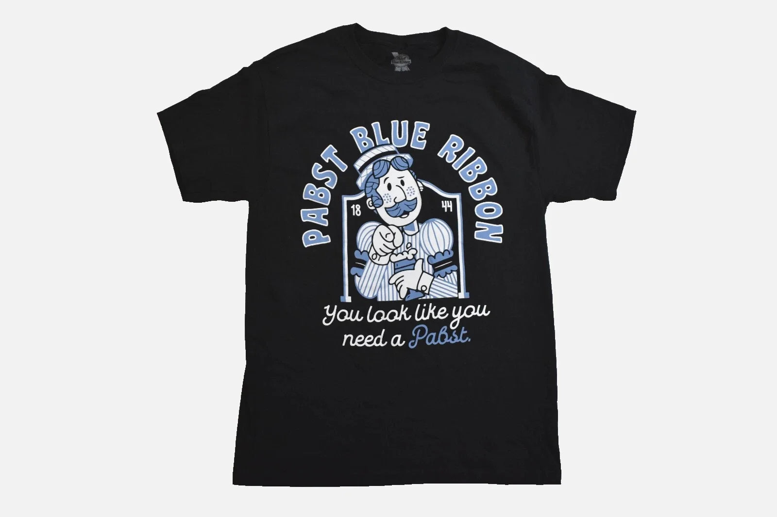 Pabst Blue Ribbon Beer Mens You Look Like Need A - Adult & Kids T-Shirts, Sweatshirts & Hoodies apparel design preview 1