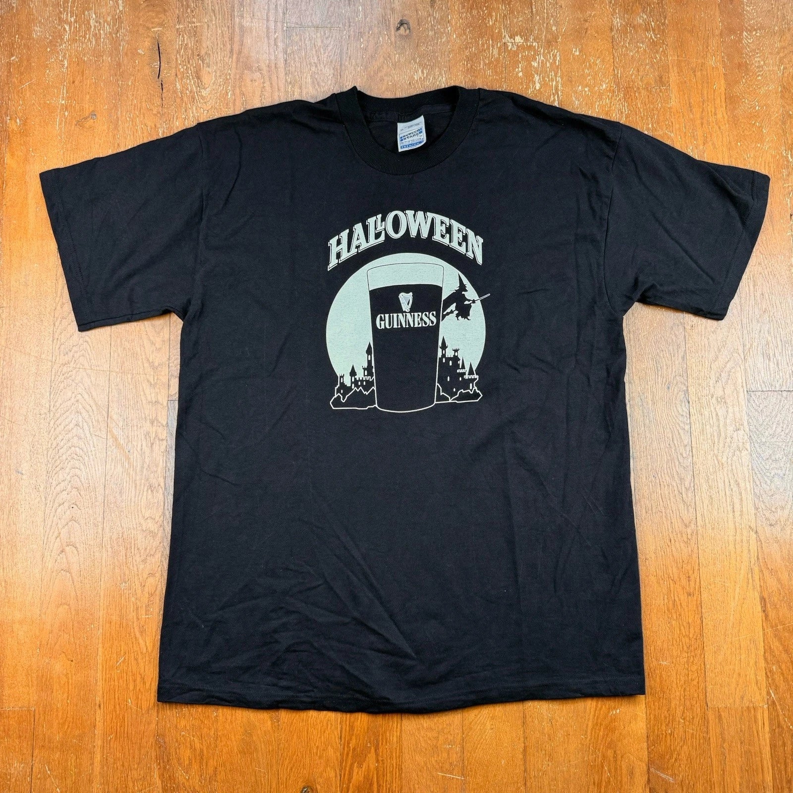 Vintage Guinness Beer Halloween Screen Stars Alcohol - Adult & Kids T-Shirts, Sweatshirts & Hoodies apparel design preview 1