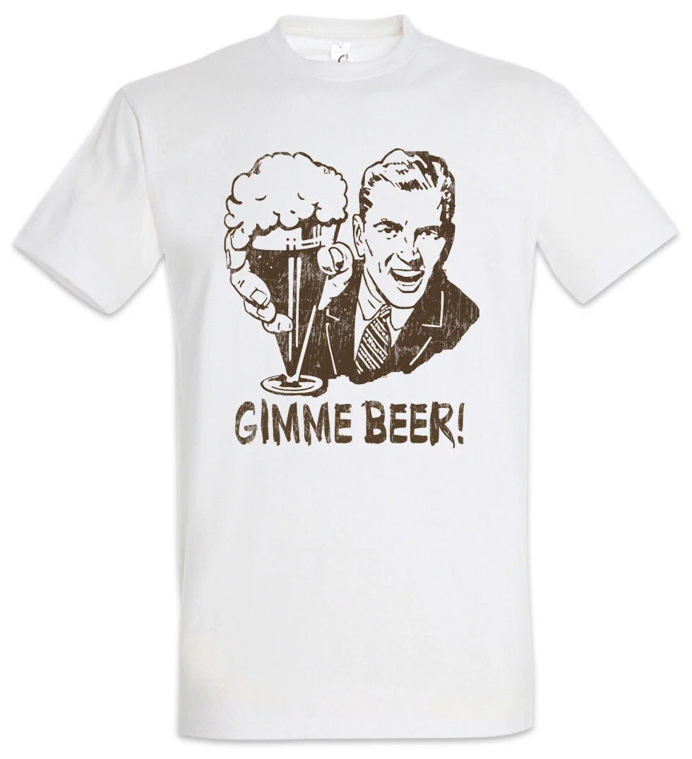 Gimme Beer! Fun Alcohol Get Drunk Party Hangover - Adult & Kids T-Shirts, Sweatshirts & Hoodies apparel design preview 1