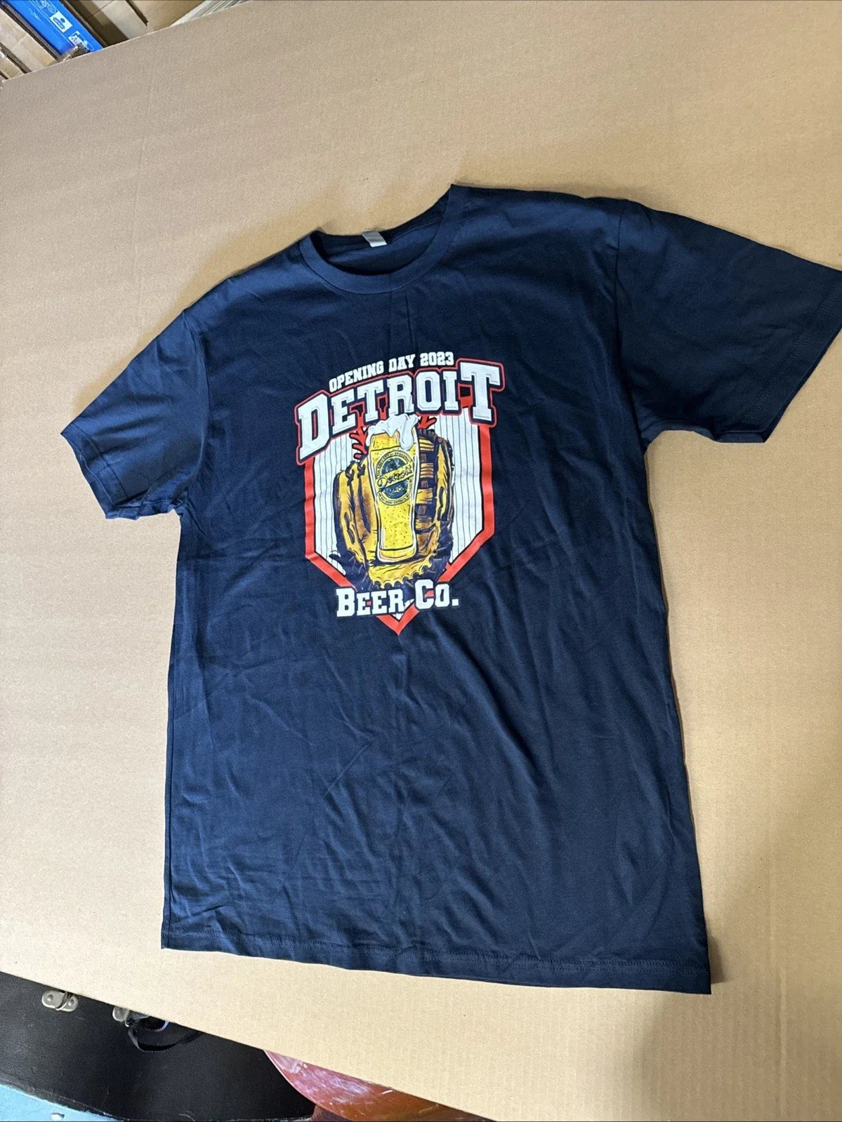 Detroit Brewing Co Opening Day 2023 Beer XL Michigan - Adult & Kids T-Shirts, Sweatshirts & Hoodies apparel design preview 1