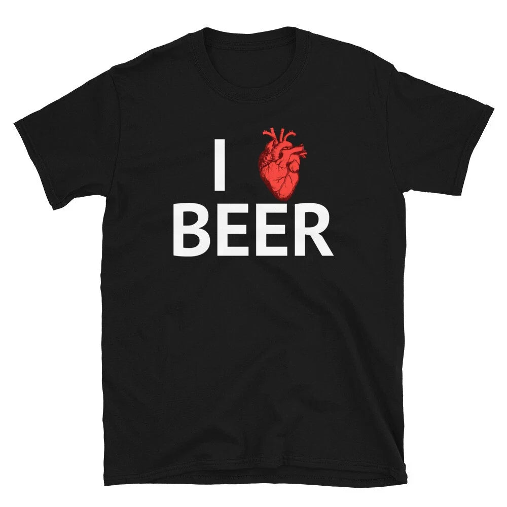 I love beer drinking Short-Sleeve - Adult & Kids T-Shirts, Sweatshirts & Hoodies apparel design preview 1
