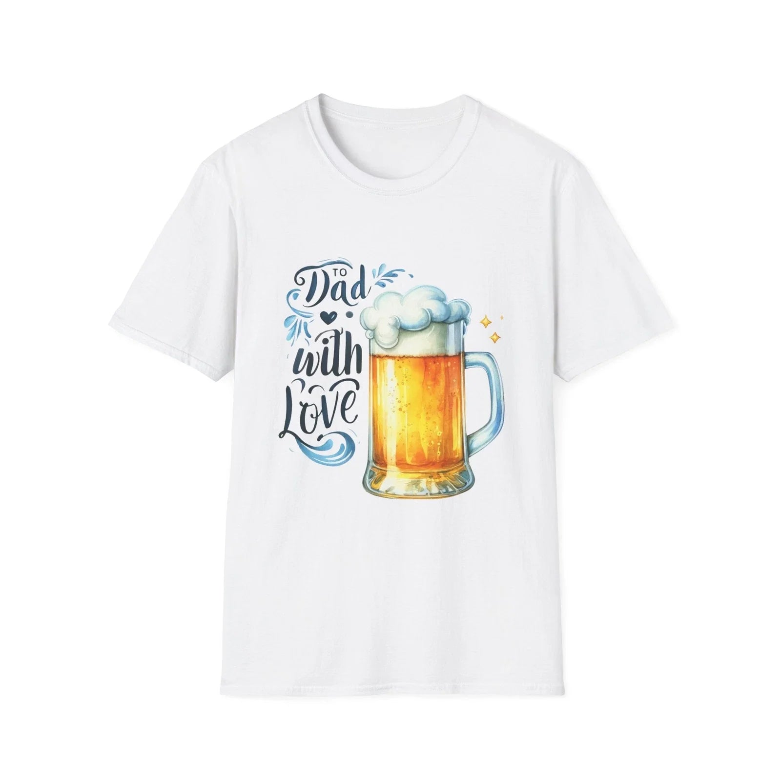 Dad Love Beer Gift for Father's Day Lover Casual - Adult & Kids T-Shirts, Sweatshirts & Hoodies apparel design preview 1