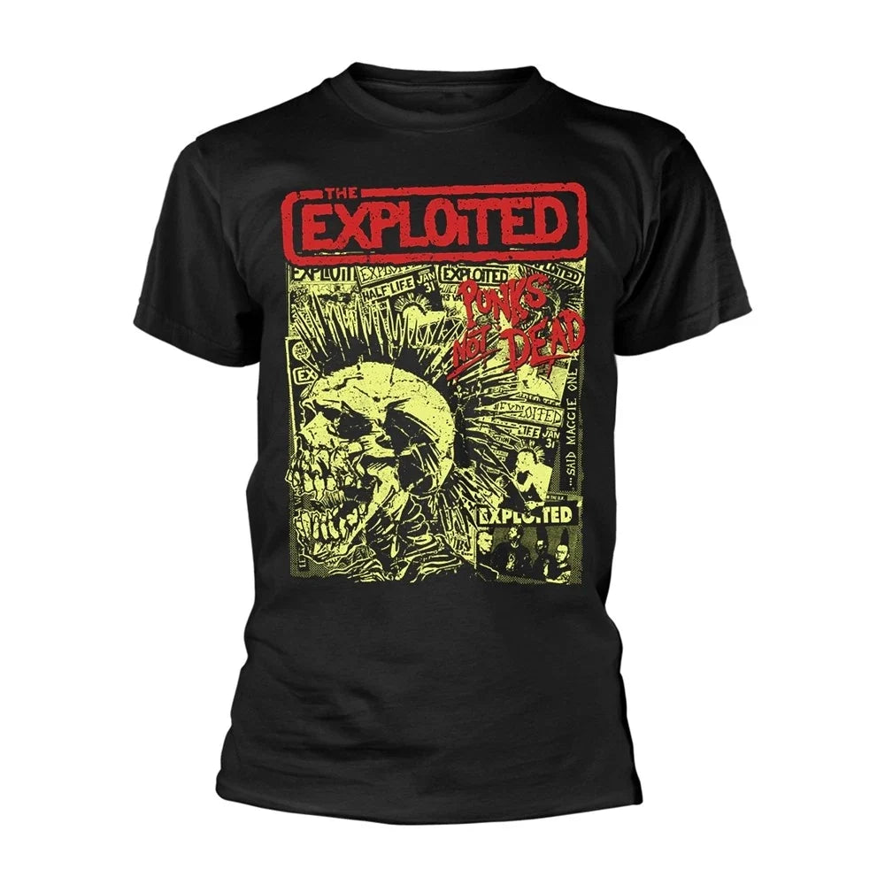 EXPLOITED, THE PUNKS NOT DEAD (BLACK) Medium - Adult & Kids T-Shirts, Sweatshirts & Hoodies apparel design preview 1