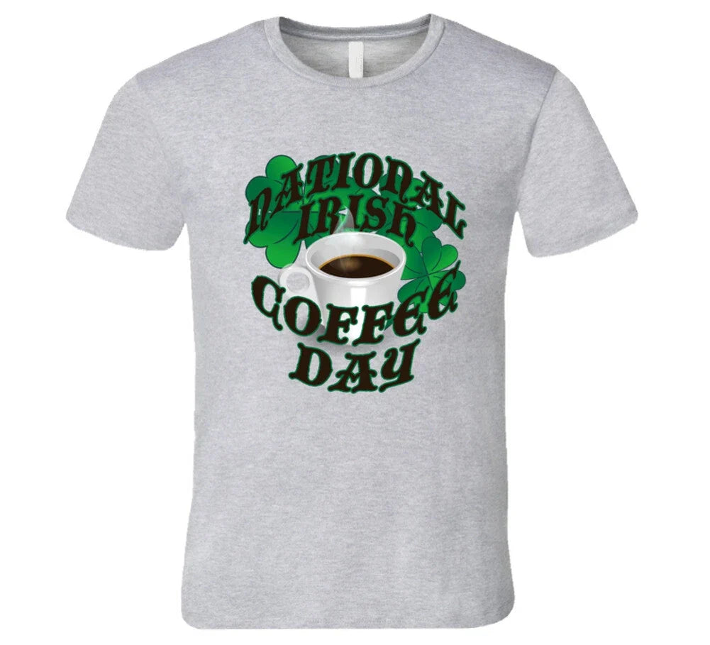 National Irish Coffee Day Fun Celebration - Adult & Kids T-Shirts, Sweatshirts & Hoodies apparel design preview 1